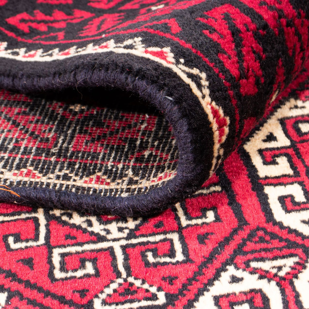 Biegacz Dywan beludżycki - 198 x 102 cm - czerwony