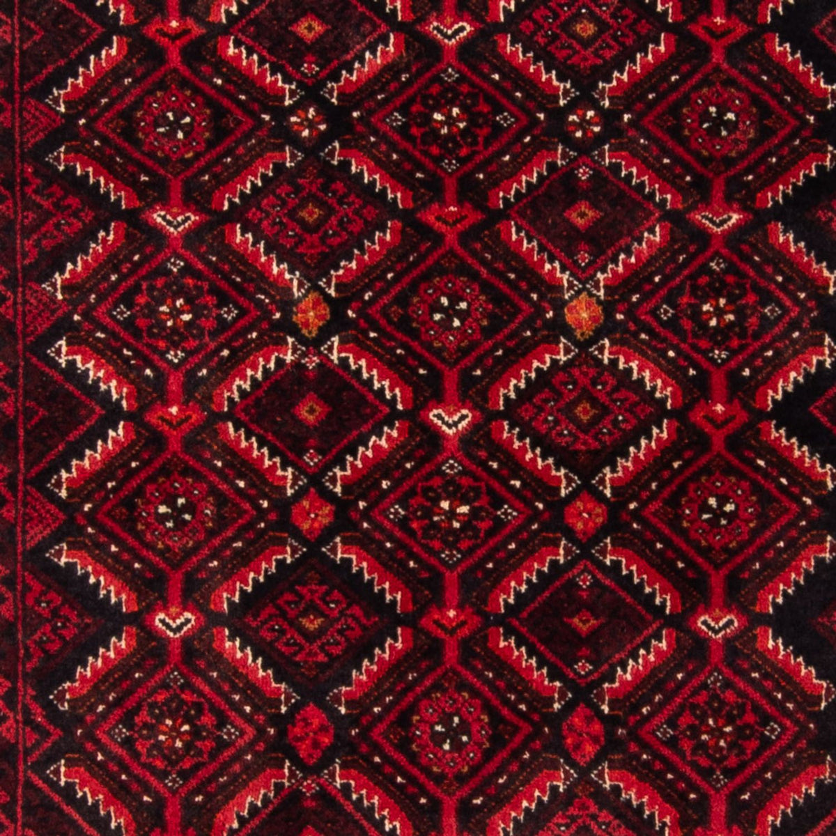 Dywan beludżycki - 182 x 102 cm - ciemnoniebieski