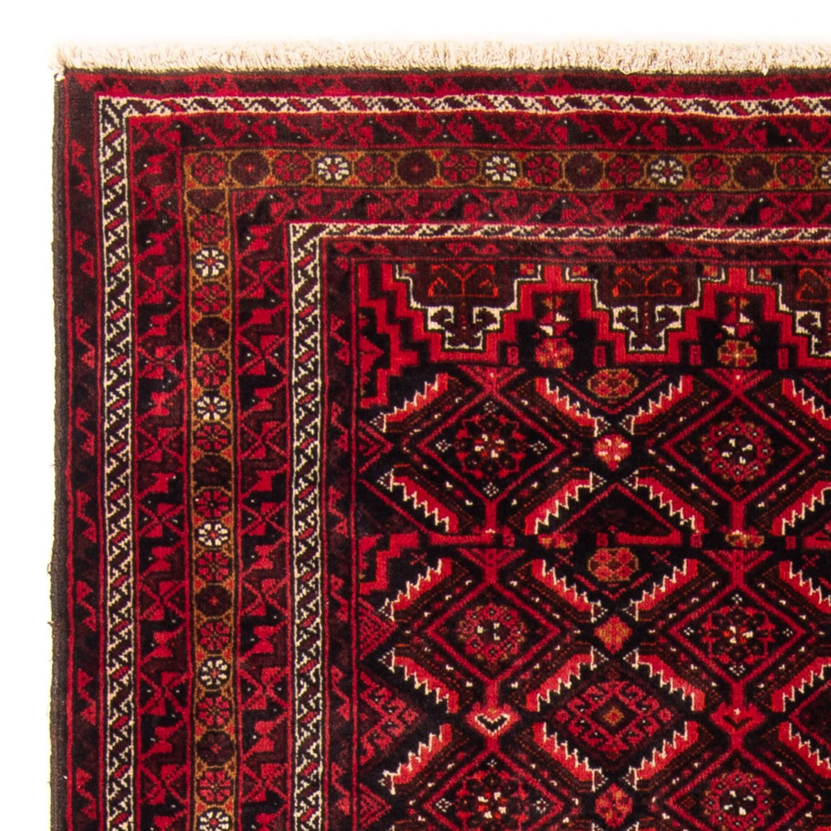 Dywan beludżycki - 182 x 102 cm - ciemnoniebieski