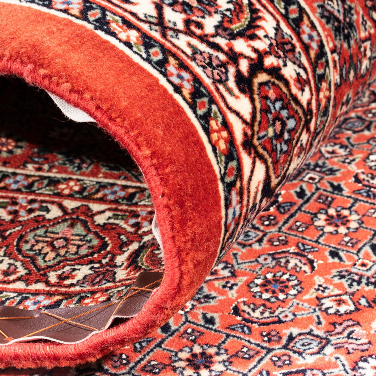 Biegacz Perski dywan - Bijar - Royal - 205 x 102 cm - czerwony