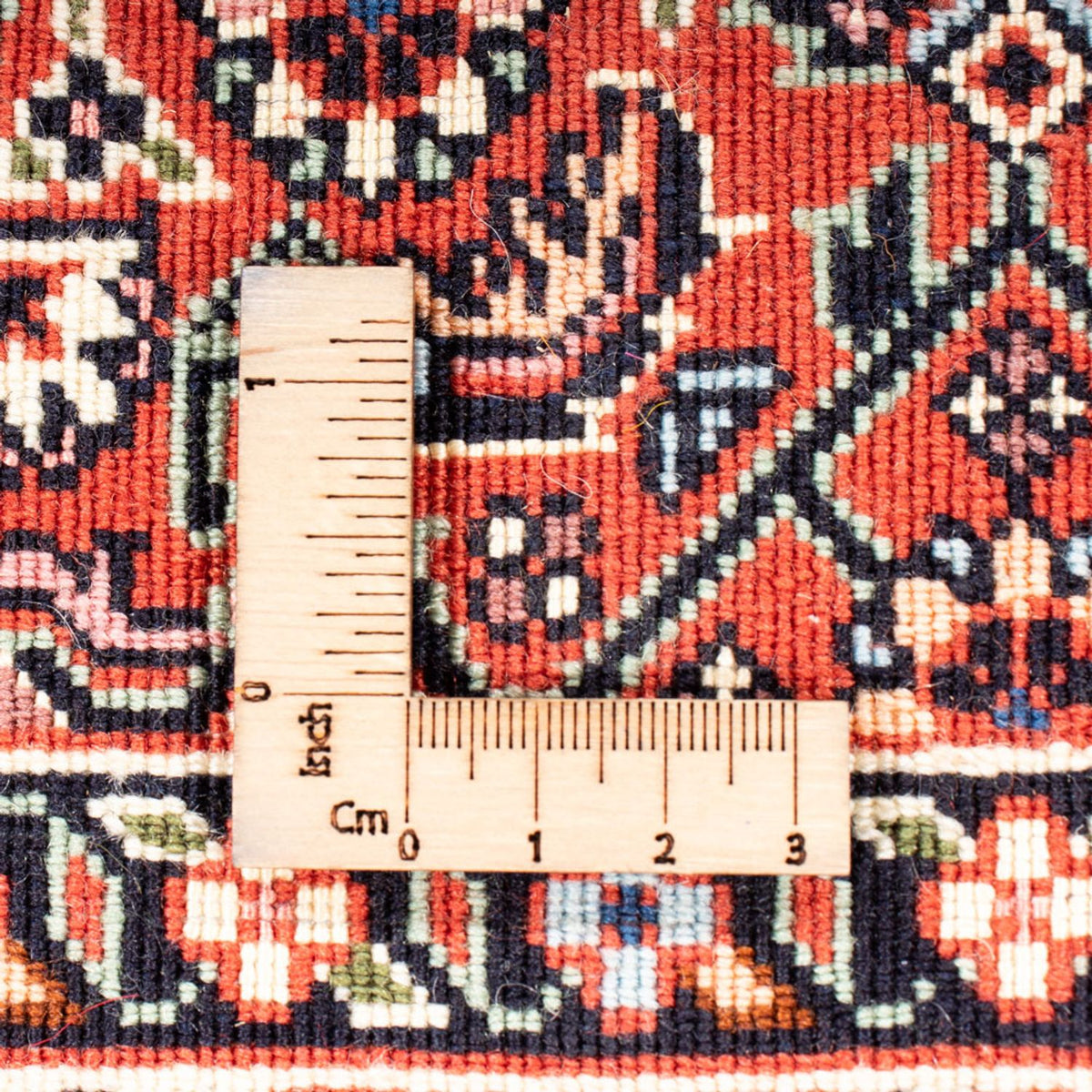 Biegacz Perski dywan - Bijar - Royal - 205 x 102 cm - czerwony