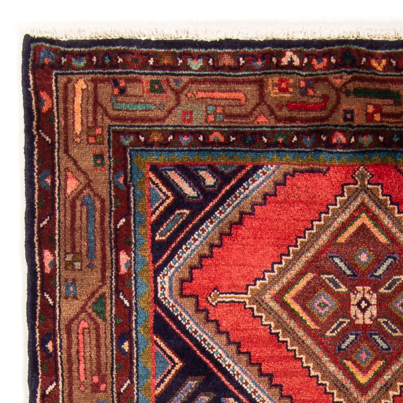 Biegacz Perski dywan - Nomadyczny - 202 x 102 cm - czerwony