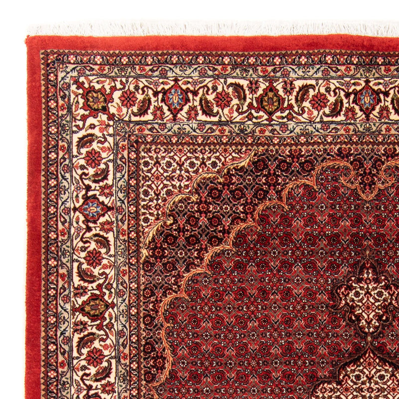 Perski dywan - Bijar - Royal - 209 x 153 cm - czerwony