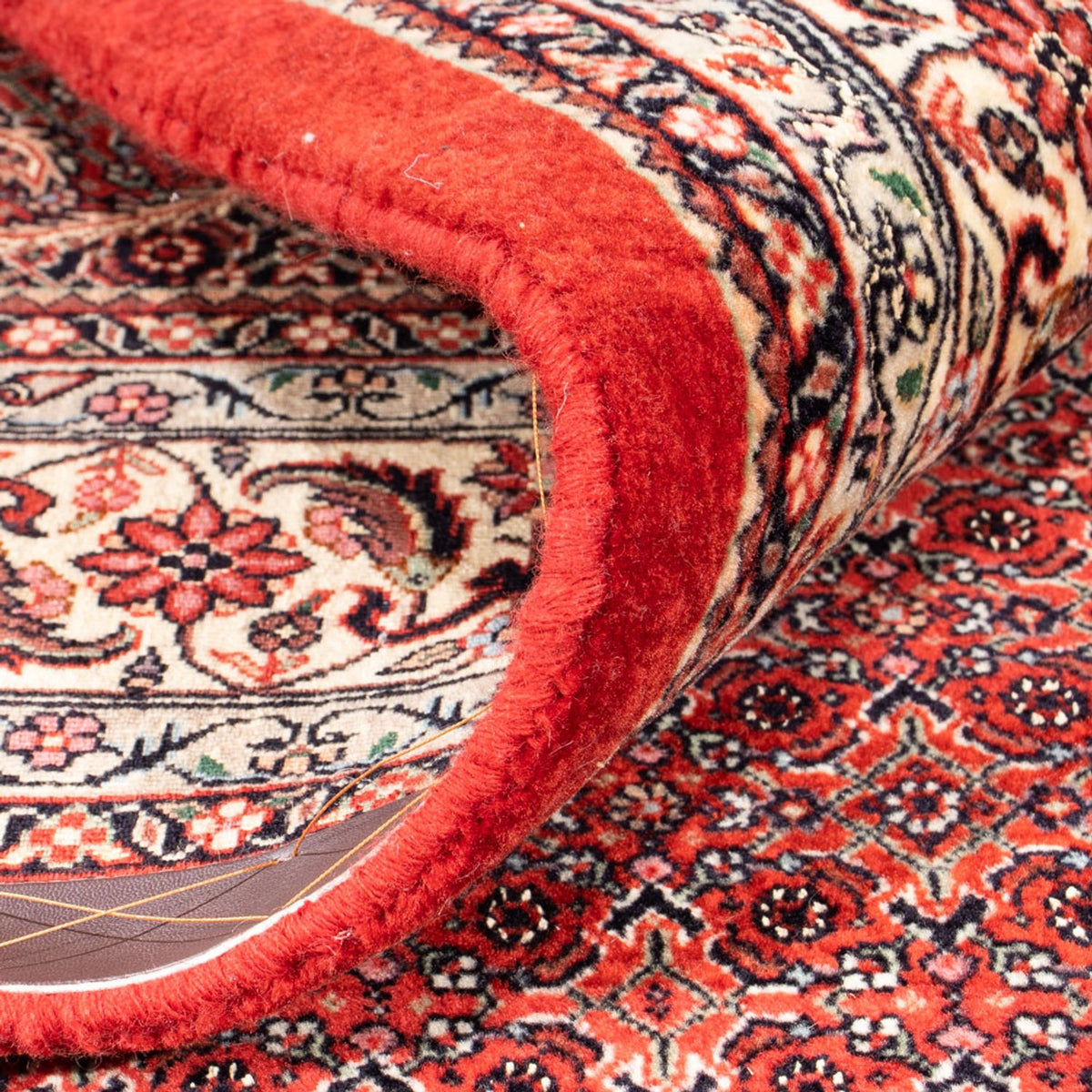 Perski dywan - Bijar - Royal - 209 x 153 cm - czerwony