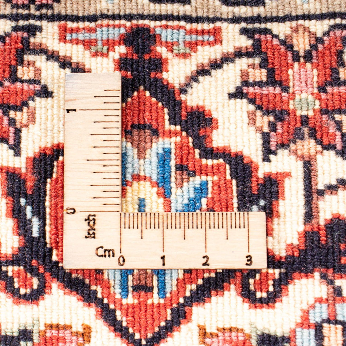 Perski dywan - Bijar - Royal - 209 x 153 cm - czerwony