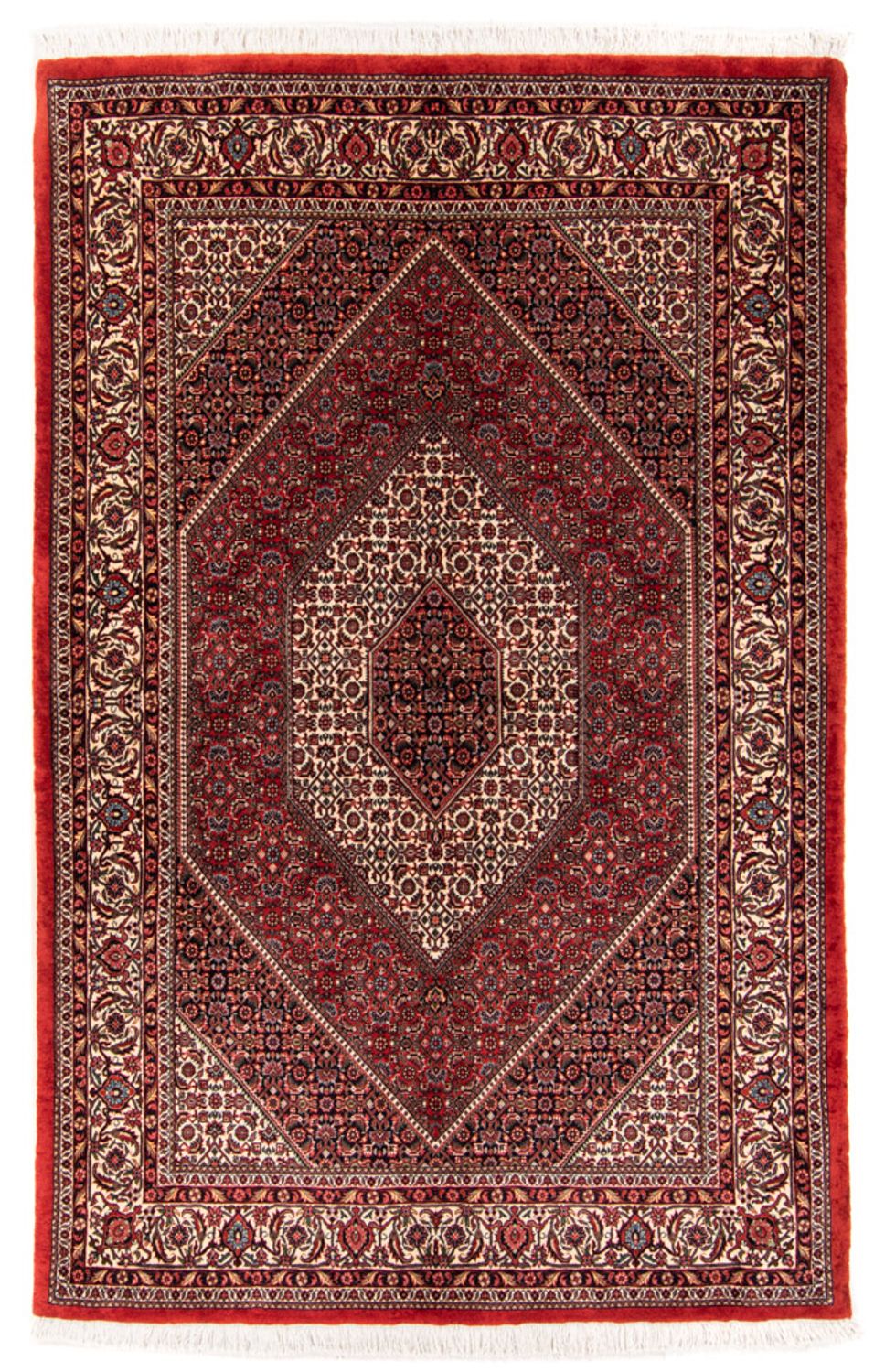 Perski dywan - Bijar - Royal - 224 x 144 cm - czerwony