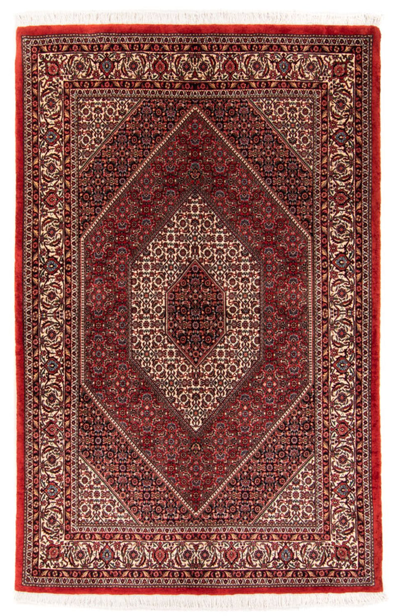 Perski dywan - Bijar - Royal - 224 x 144 cm - czerwony