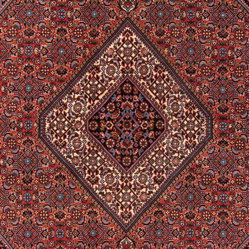 Perski dywan - Bijar - Royal - 214 x 160 cm - czerwony