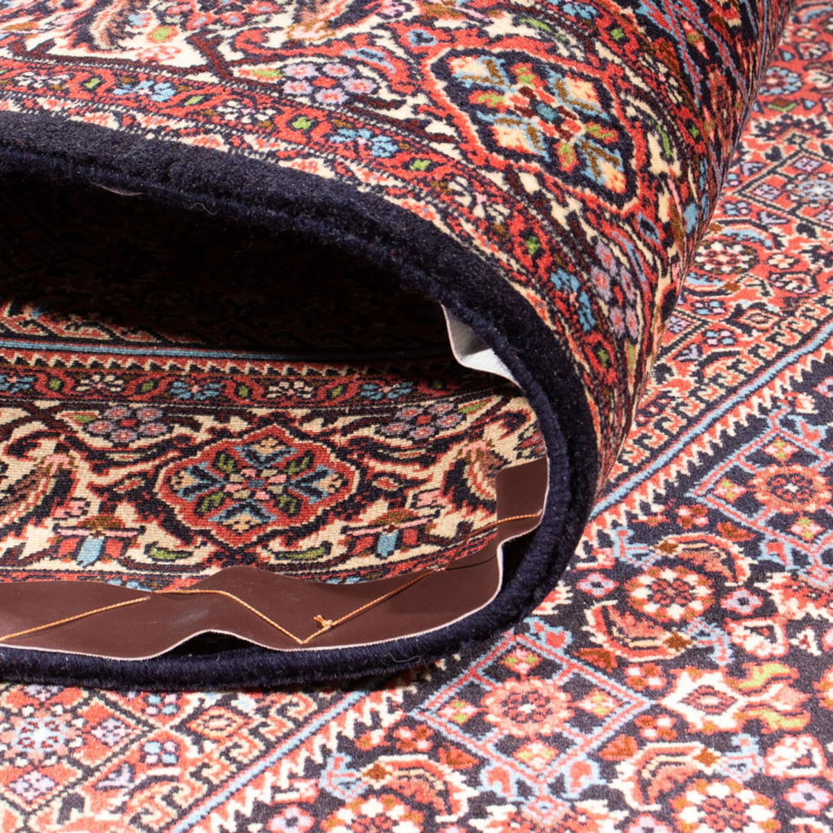 Perski dywan - Bijar - Royal - 214 x 160 cm - czerwony