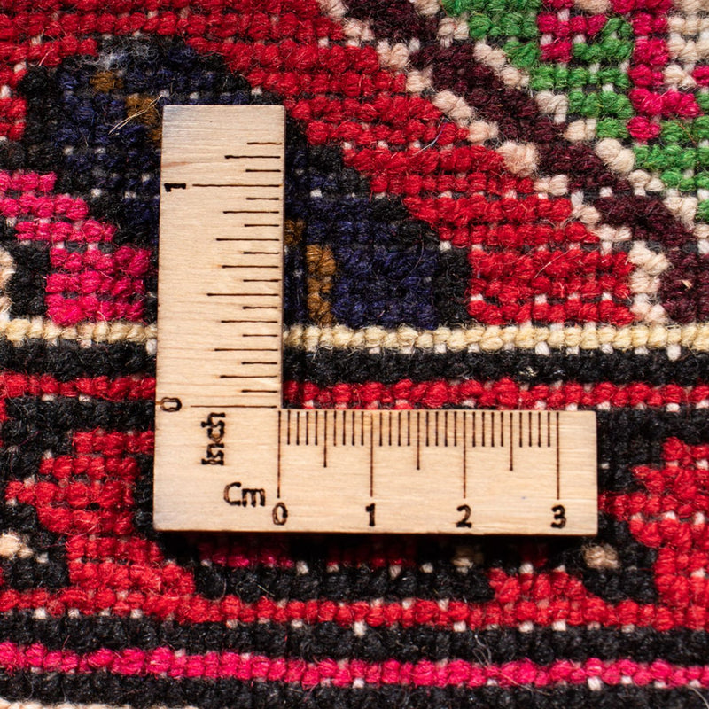 Perski dywan - Nomadyczny - 198 x 150 cm - czerwony