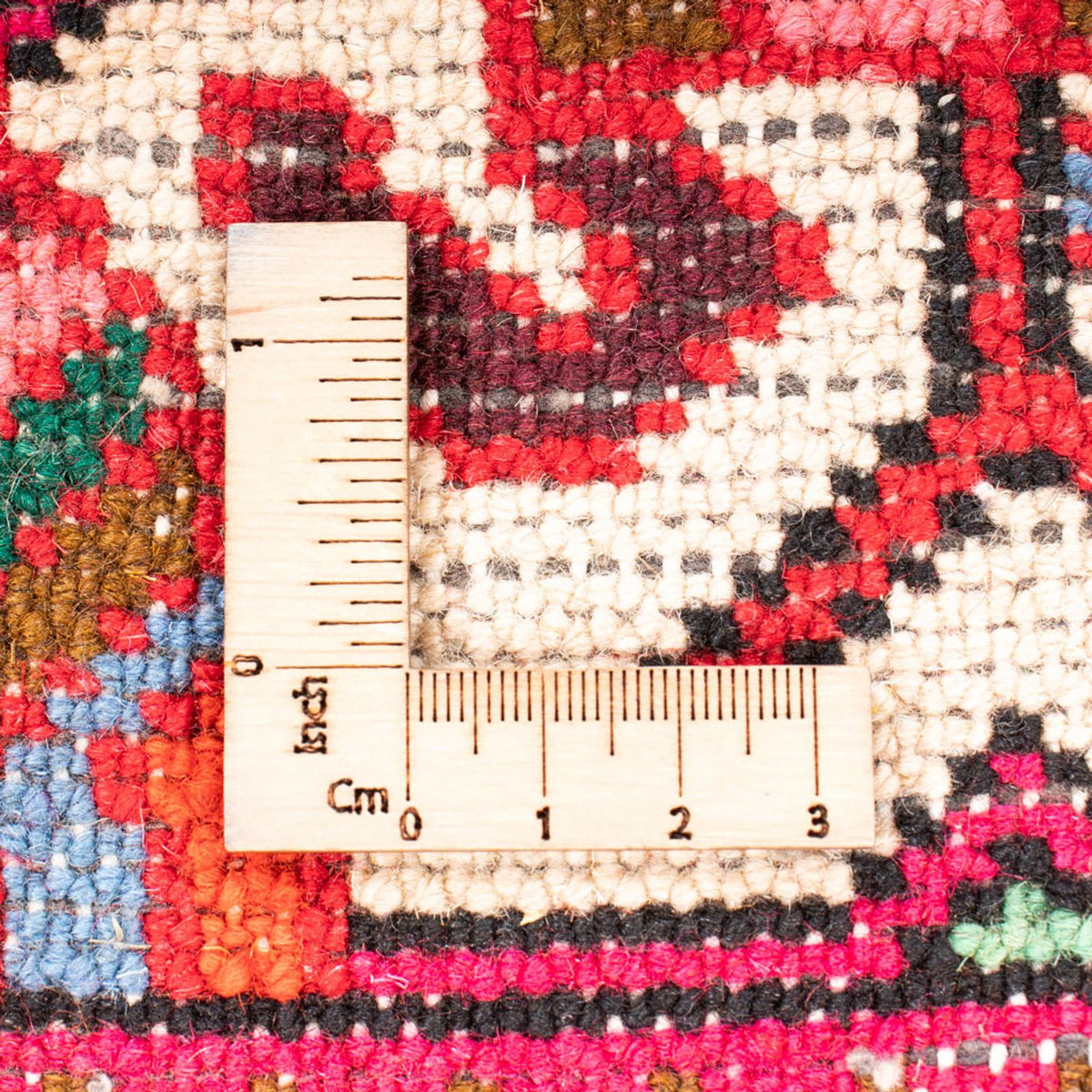 Perski dywan - Nomadyczny - 198 x 153 cm - czerwony