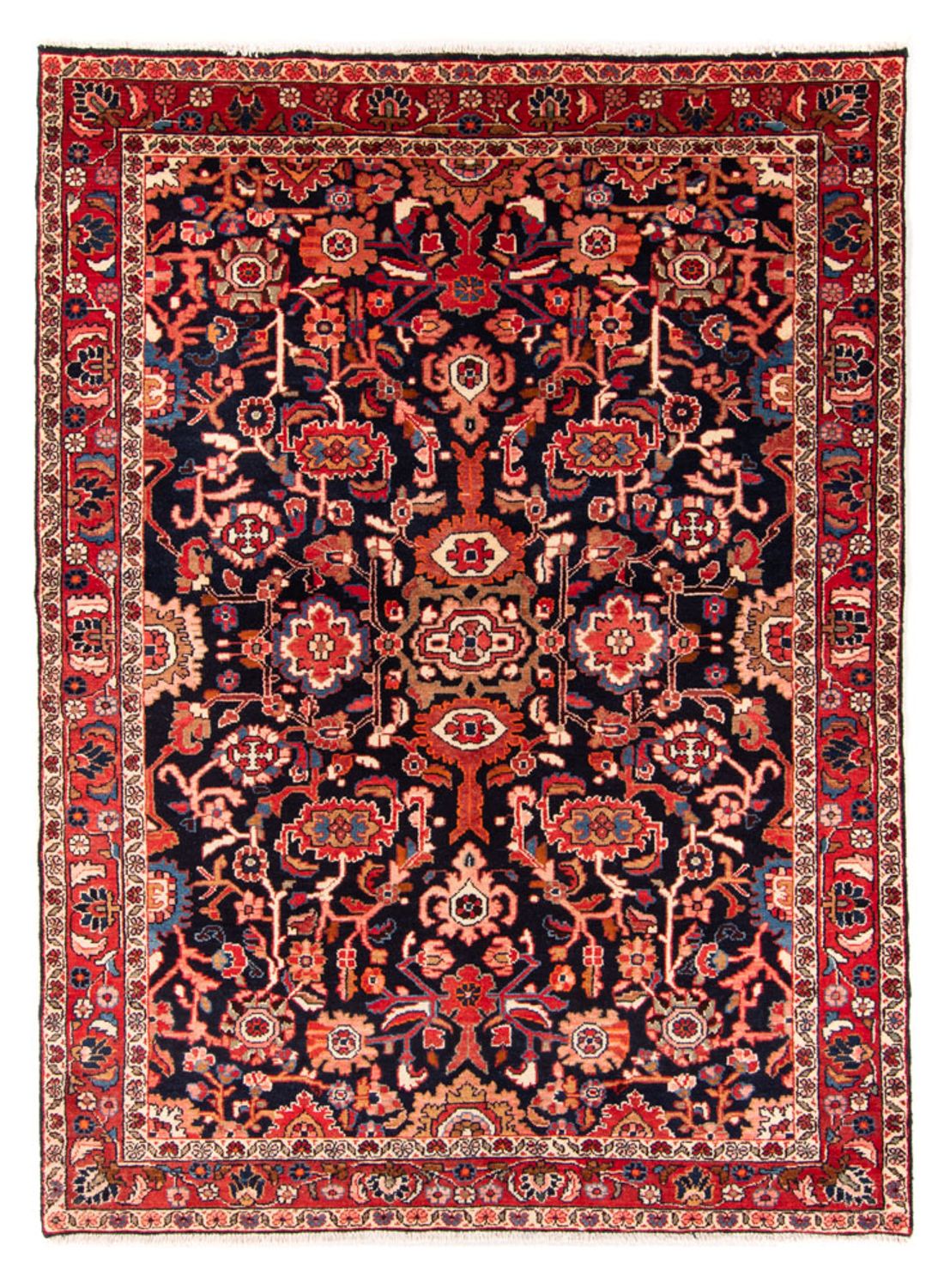 Perski dywan - Nomadyczny - 220 x 157 cm - ciemnoniebieski