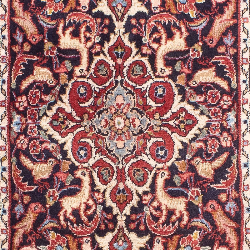 Dywan perski - Klasyczny - 127 x 82 cm - ciemnoniebieski