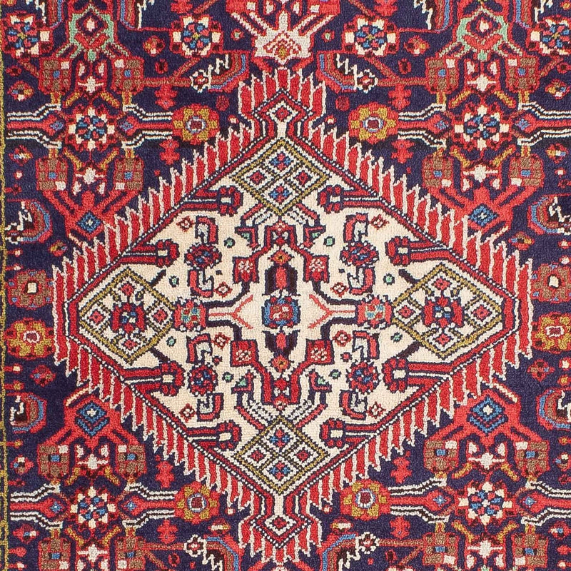 Perski dywan - Nomadyczny - 125 x 80 cm - ciemnoniebieski