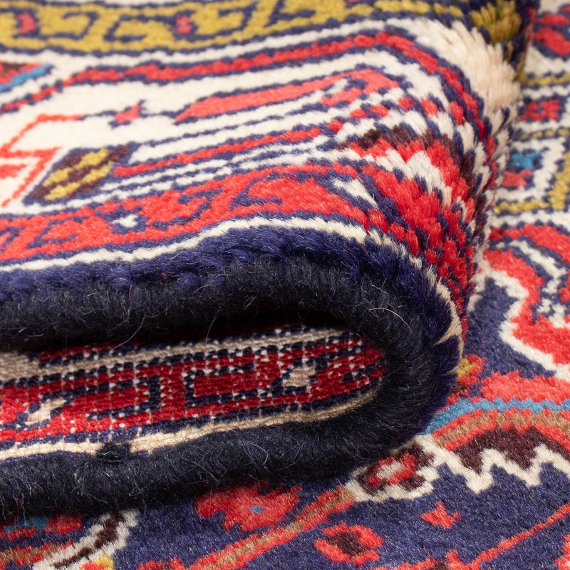 Perski dywan - Nomadyczny - 125 x 80 cm - ciemnoniebieski