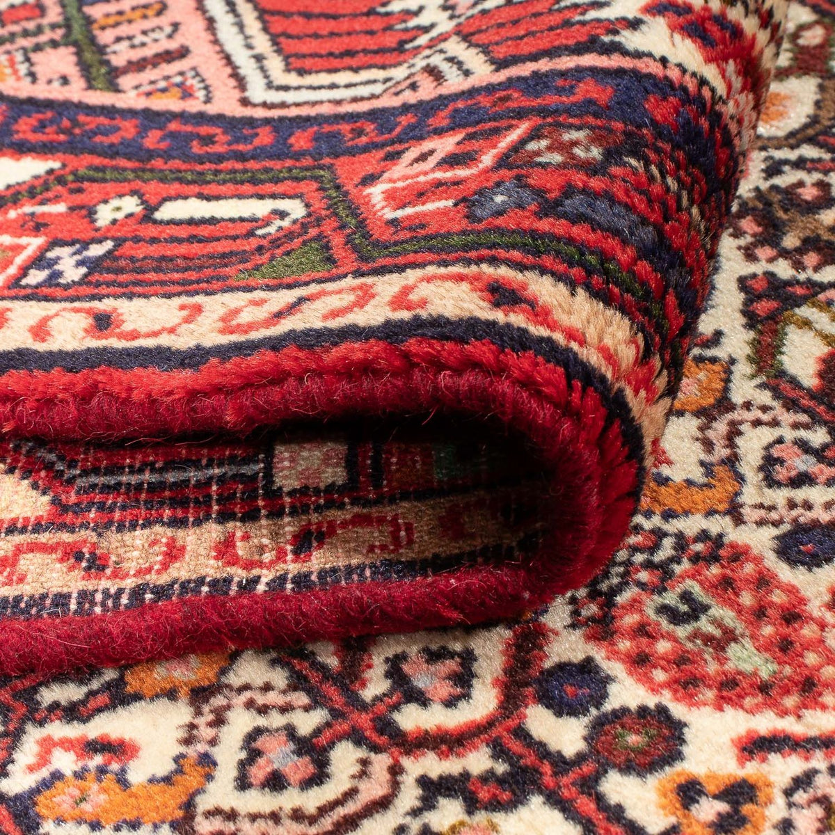 Perski dywan - Nomadyczny - 131 x 72 cm - beżowy