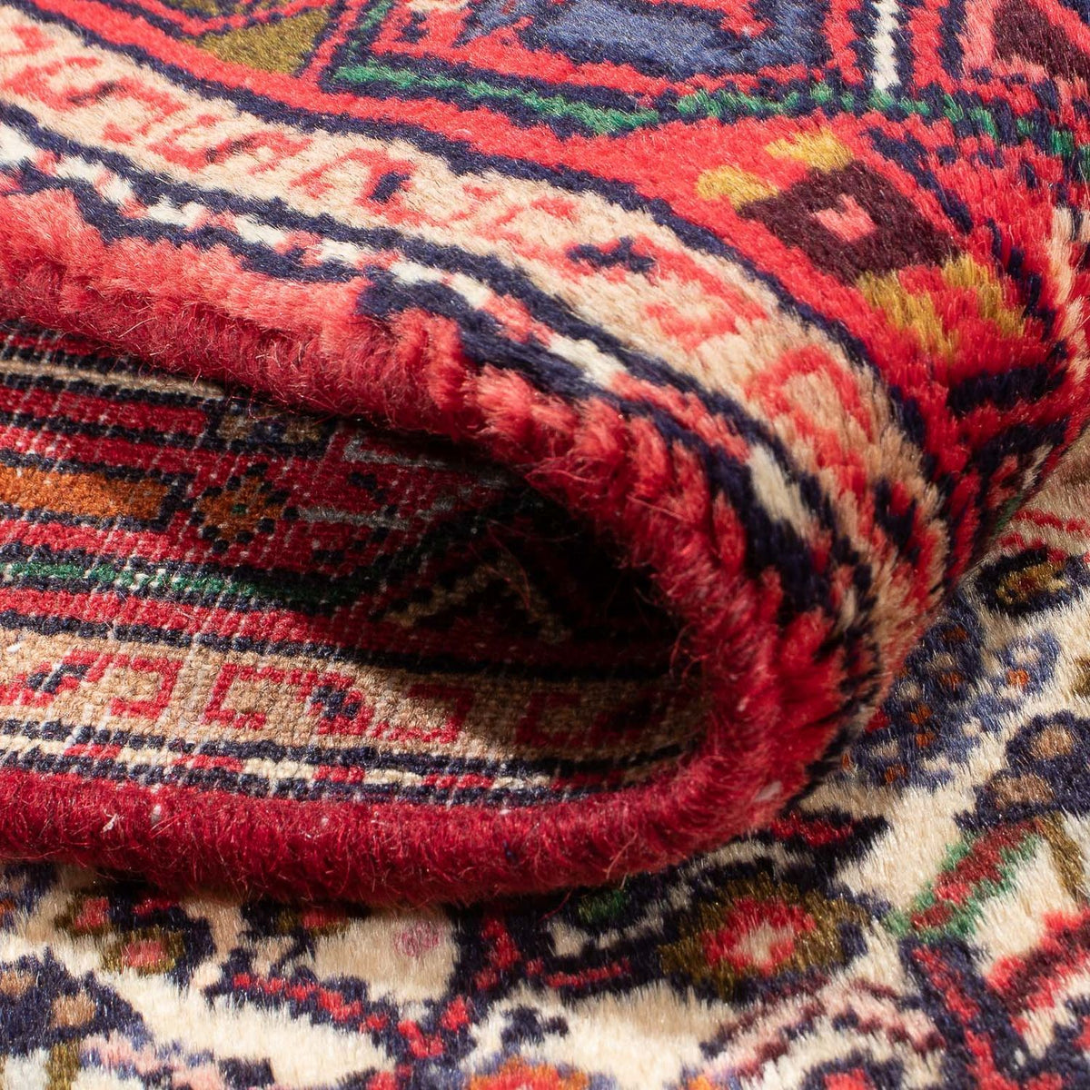 Perski dywan - Nomadyczny - 120 x 79 cm - beżowy