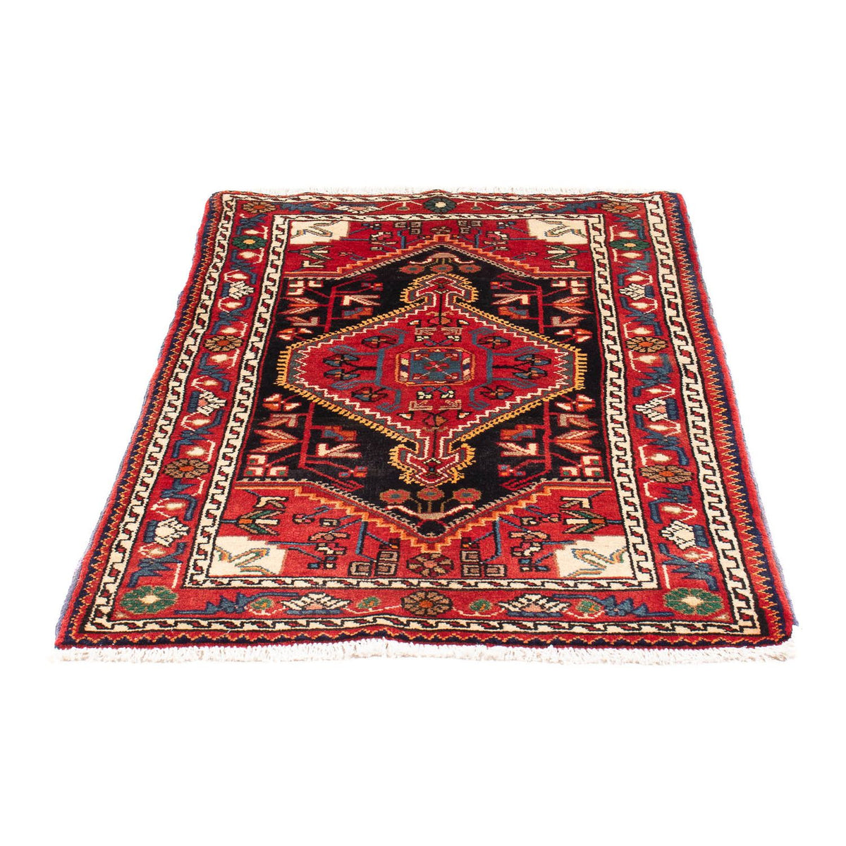 Perski dywan - Nomadyczny - 136 x 82 cm - ciemnoniebieski