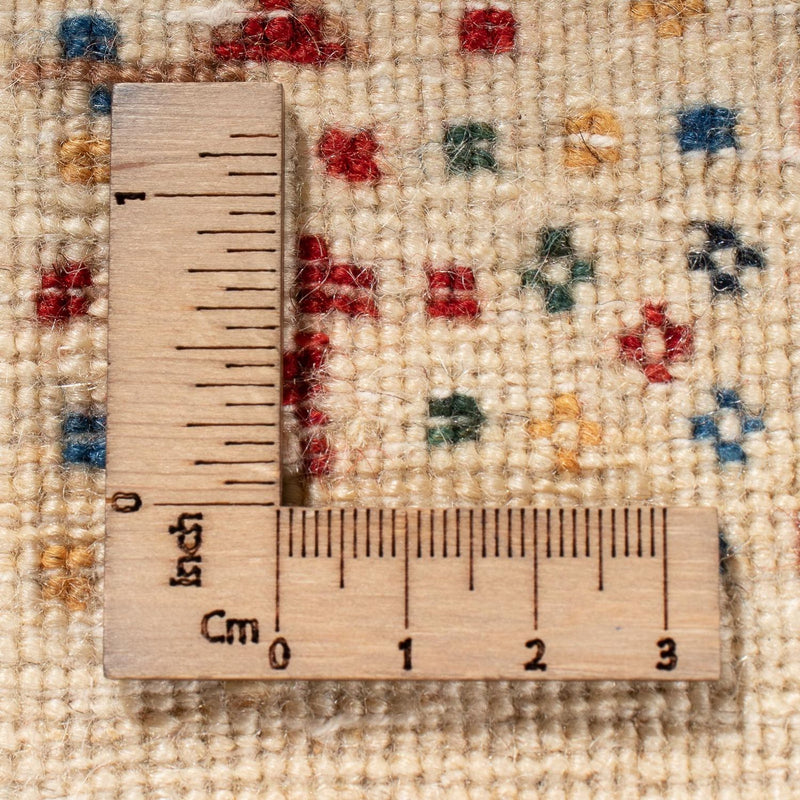 Dywan Gabbeh - Loribaft Perski - 120 x 87 cm - wielokolorowy