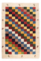 Dywan Gabbeh - perski - 125 x 86 cm - wielokolorowy