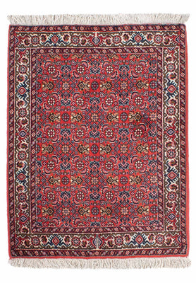 Perski dywan - Bijar - Royal - 94 x 74 cm - czerwony