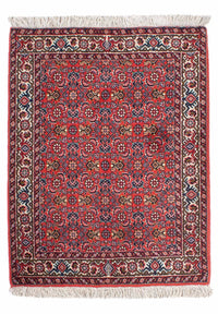 Perski dywan - Bijar - Royal - 94 x 74 cm - czerwony