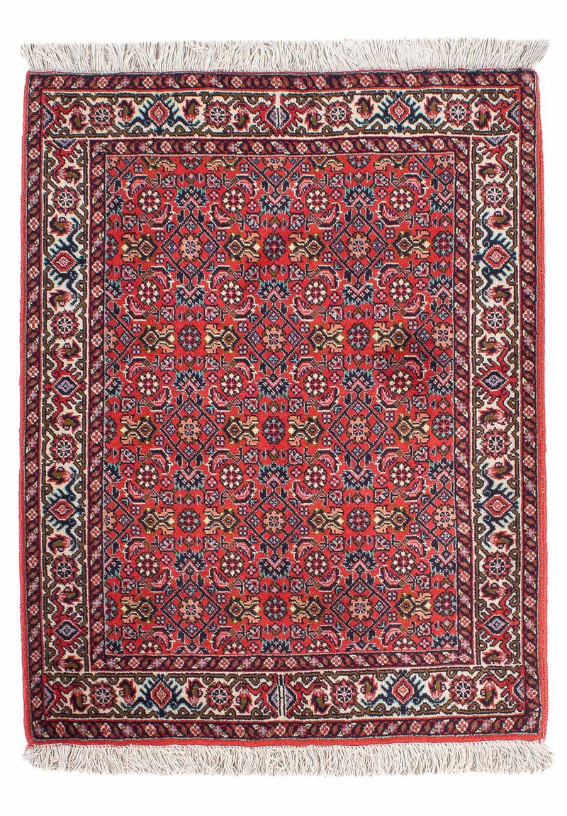 Perski dywan - Bijar - Royal - 94 x 74 cm - czerwony