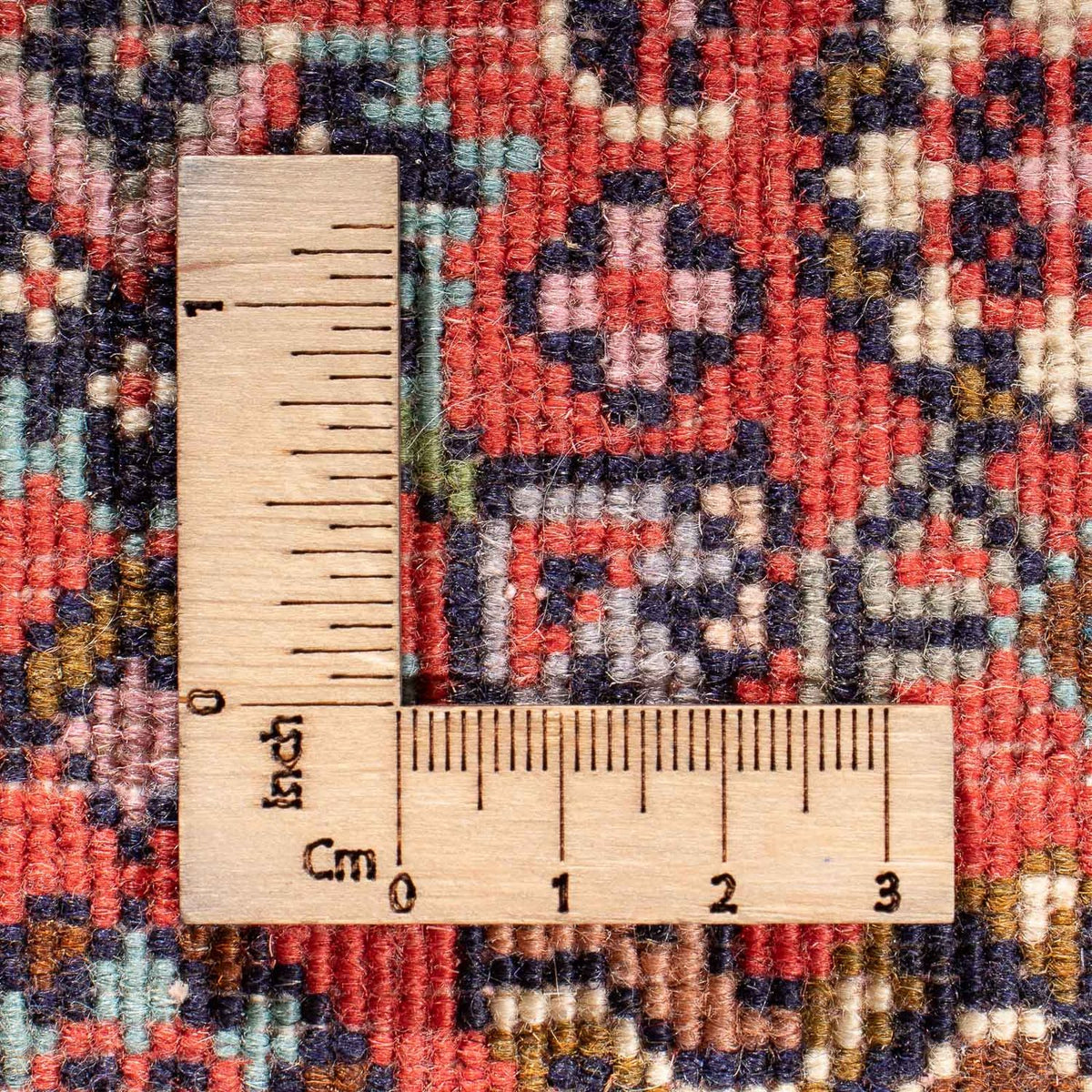 Perski dywan - Bijar - Royal - 94 x 74 cm - czerwony