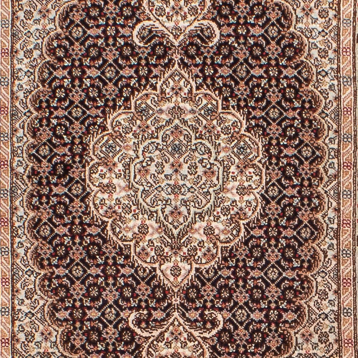 Dywan perski - Tabriz - Królewski - 95 x 60 cm - ciemnoniebieski