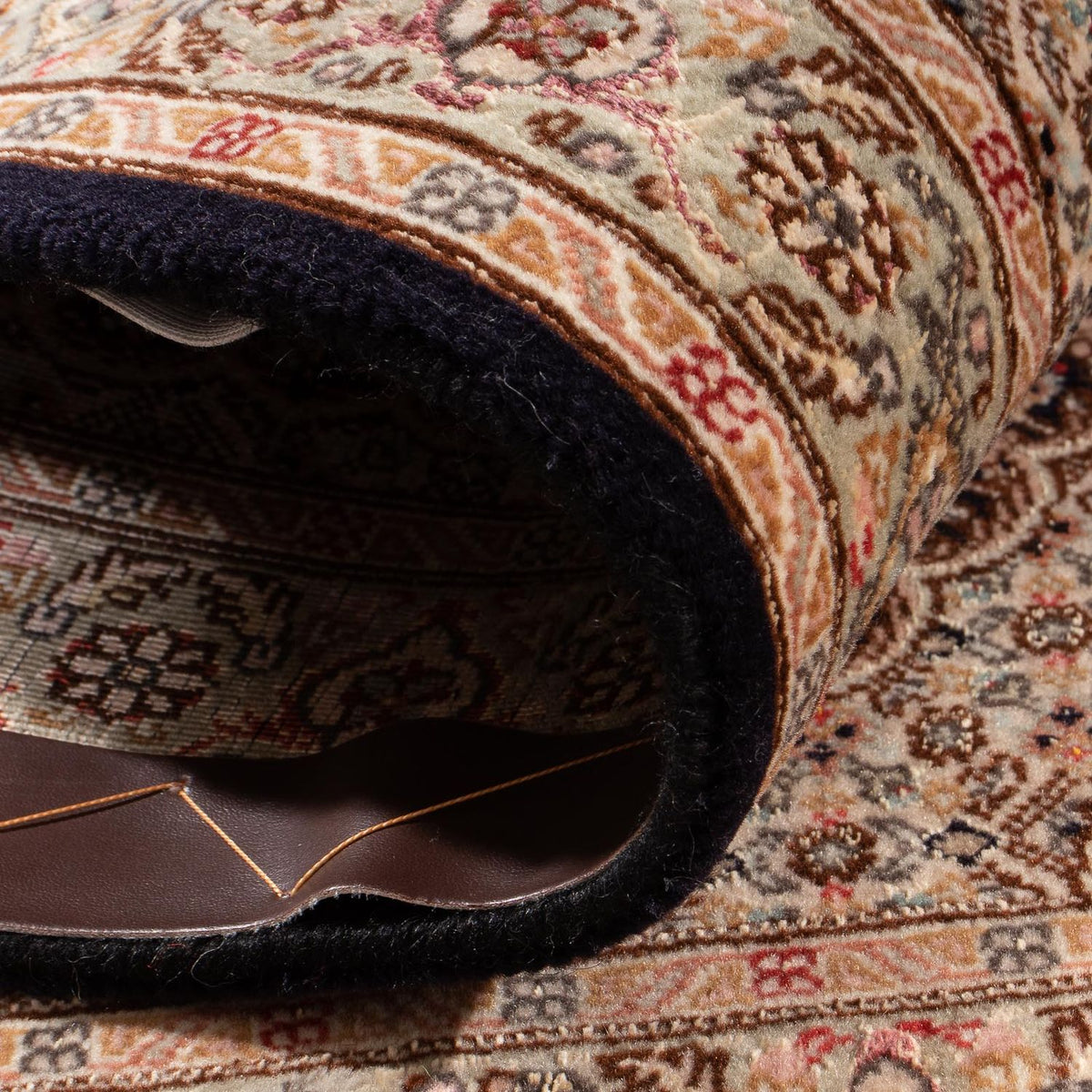 Dywan perski - Tabriz - Królewski - 95 x 60 cm - ciemnoniebieski