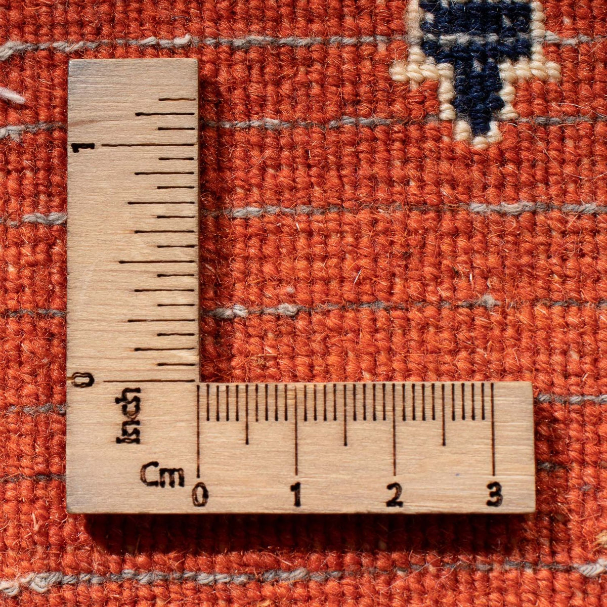 Dywan perski - Klasyczny - 75 x 50 cm - pomarańczowy