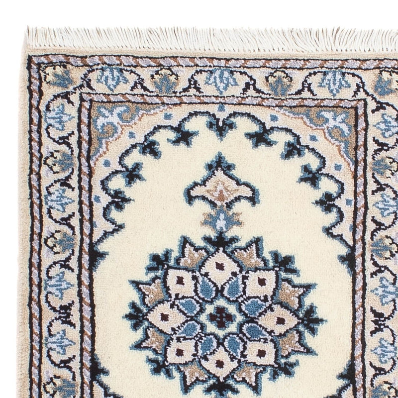 Dywan perski - Nain - 60 x 40 cm - beżowy