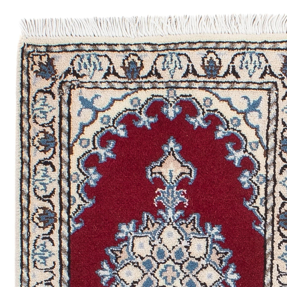 Dywan perski - Nain - 60 x 40 cm - czerwień winna