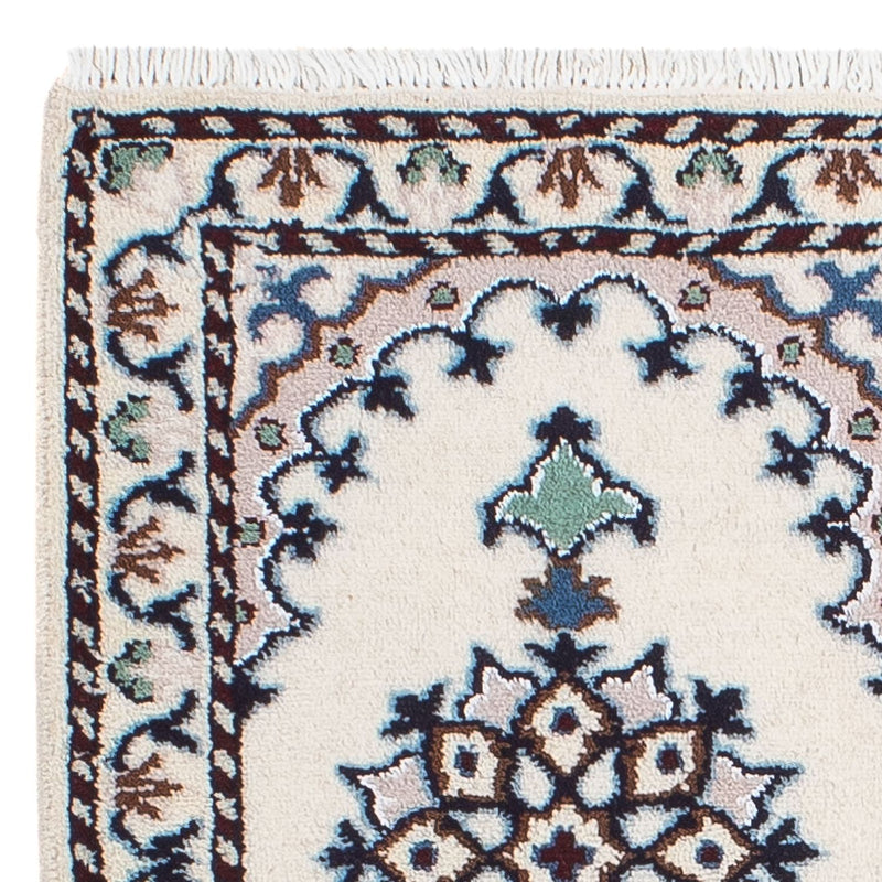 Dywan perski - Nain - 60 x 40 cm - beżowy