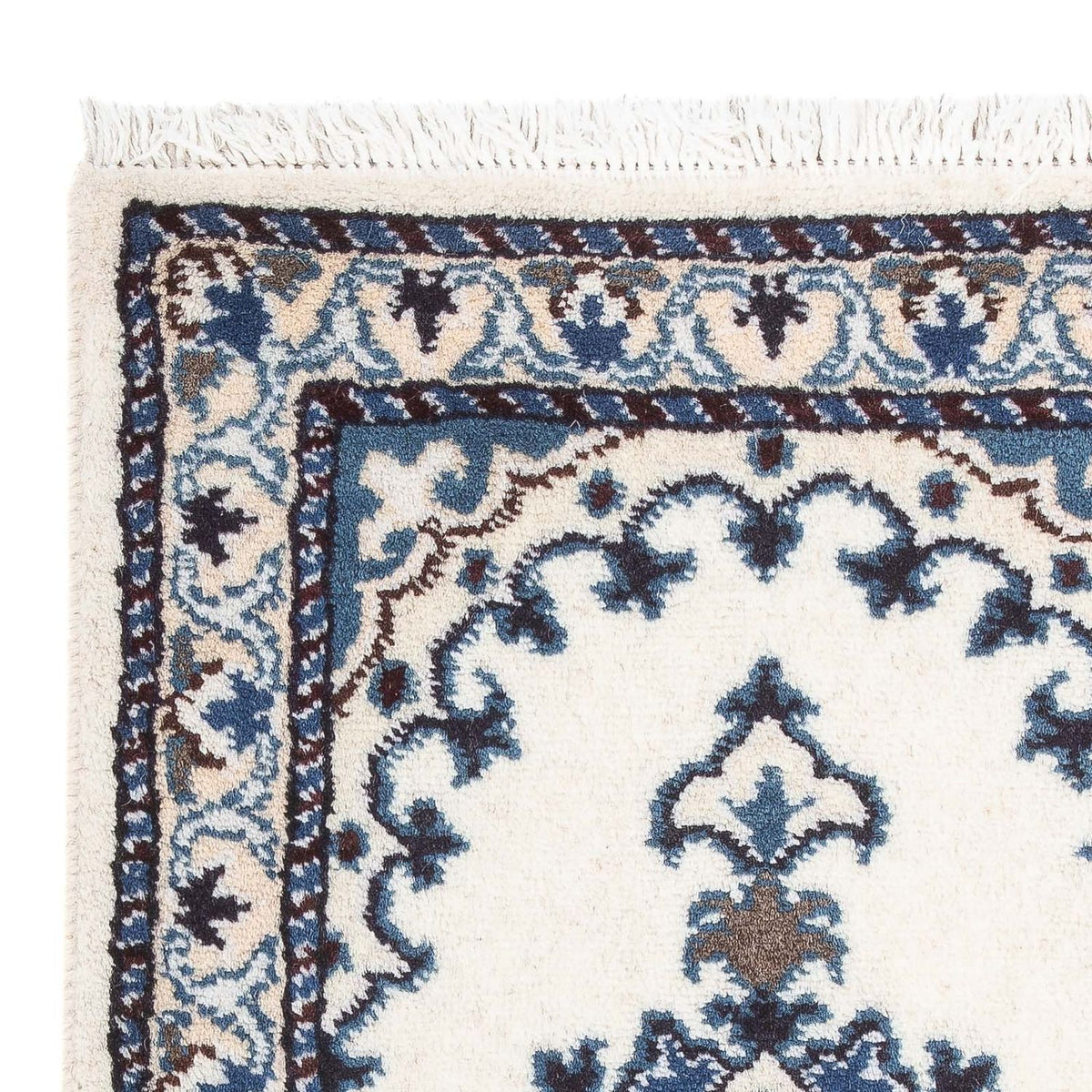 Dywan perski - Nain - 60 x 40 cm - kremowy