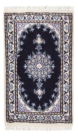 Dywan perski - Nain - 60 x 40 cm - ciemnoniebieski