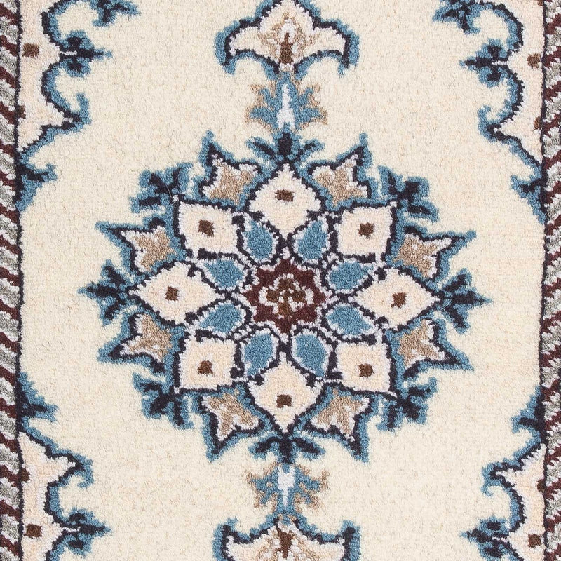 Dywan perski - Nain - 60 x 40 cm - kremowy