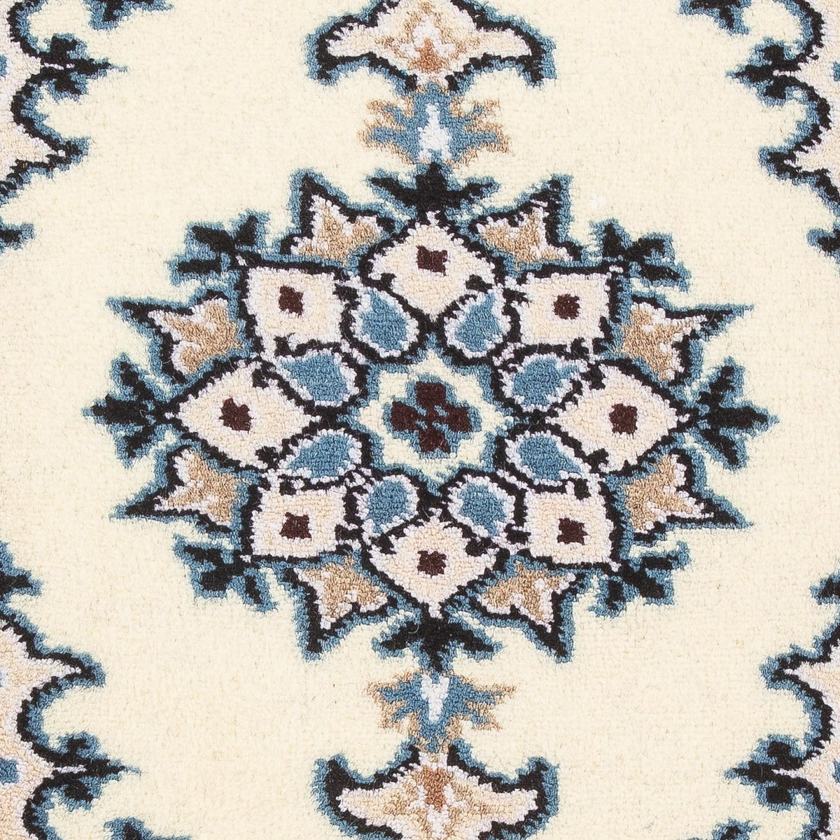 Dywan perski - Nain - 60 x 40 cm - kremowy