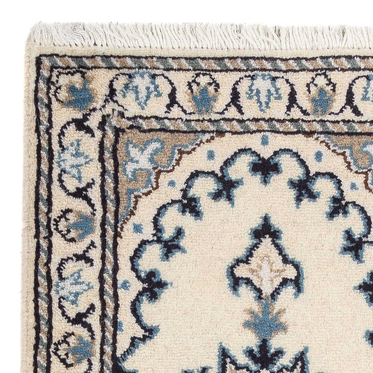 Dywan perski - Nain - 60 x 40 cm - beżowy