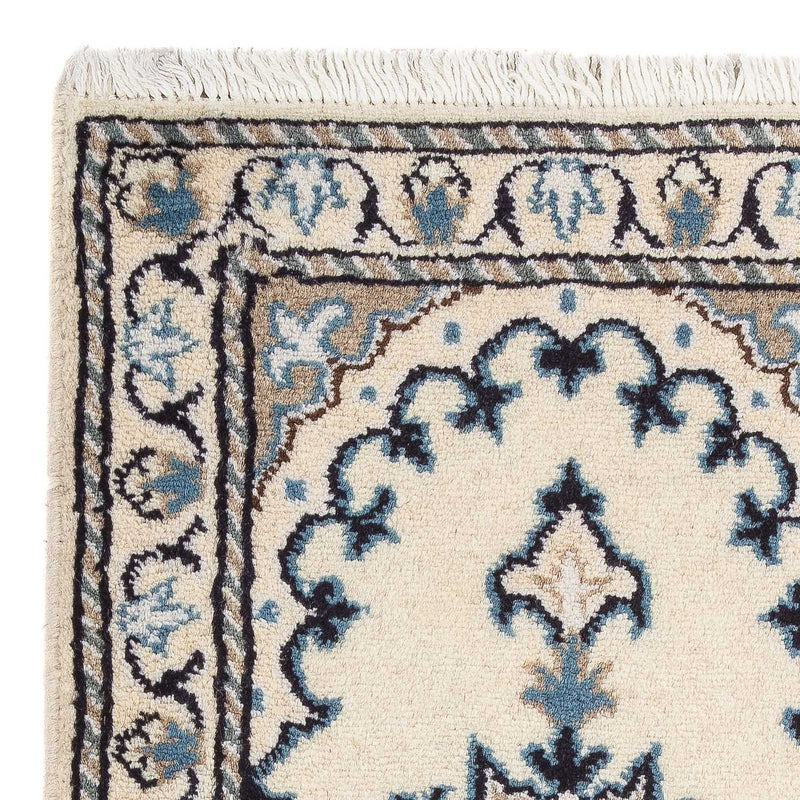 Dywan perski - Nain - 60 x 40 cm - beżowy