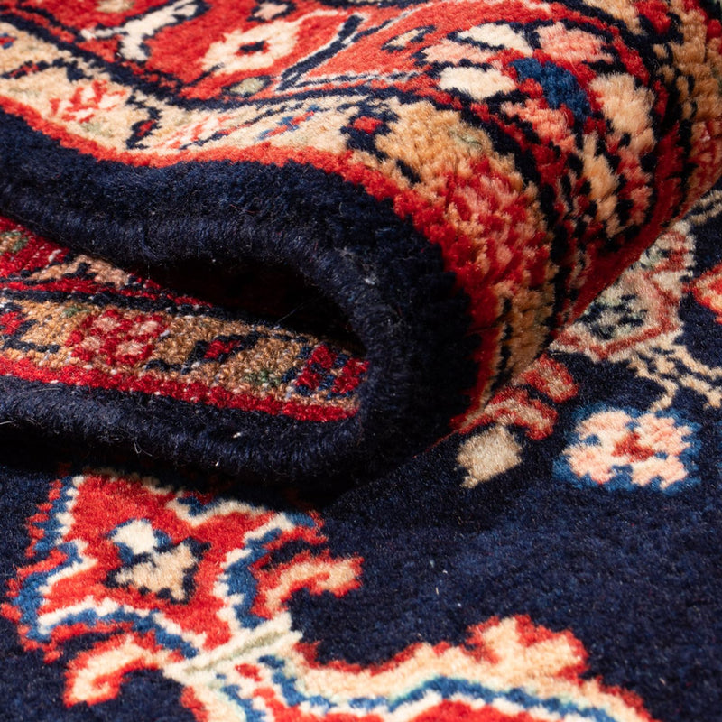 Biegacz Dywan perski - Klasyczny - 382 x 80 cm - ciemnoniebieski