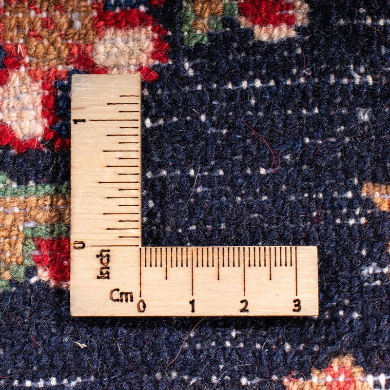 Biegacz Dywan perski - Klasyczny - 382 x 80 cm - ciemnoniebieski