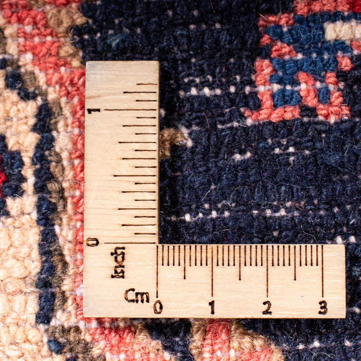 Biegacz Dywan perski - Klasyczny - 377 x 85 cm - ciemnoniebieski