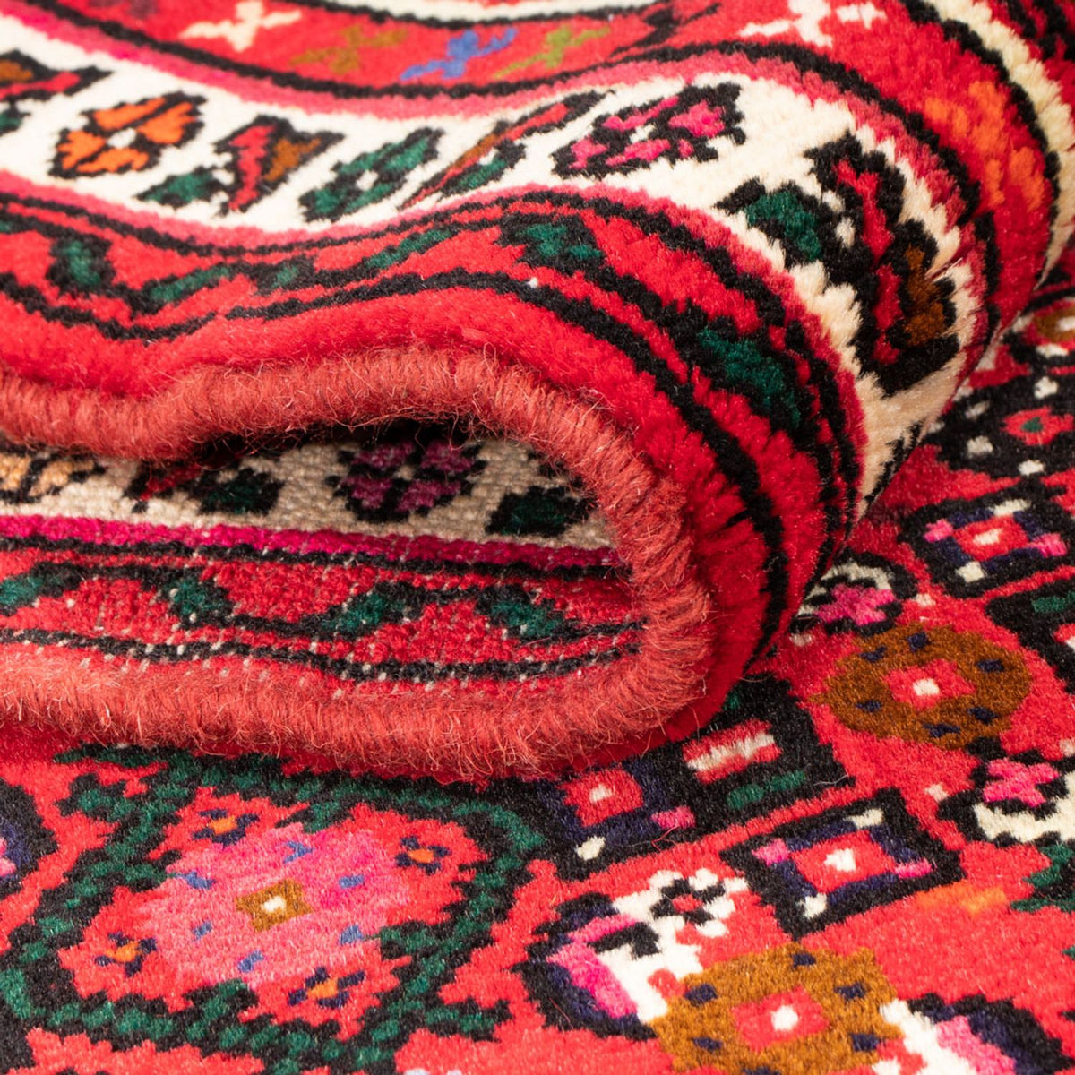 Biegacz Perski dywan - Nomadyczny - 367 x 72 cm - czerwony