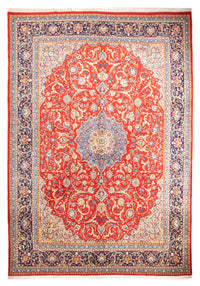 Dywan perski - Isfahan - Premium - 461 x 338 cm - czerwony