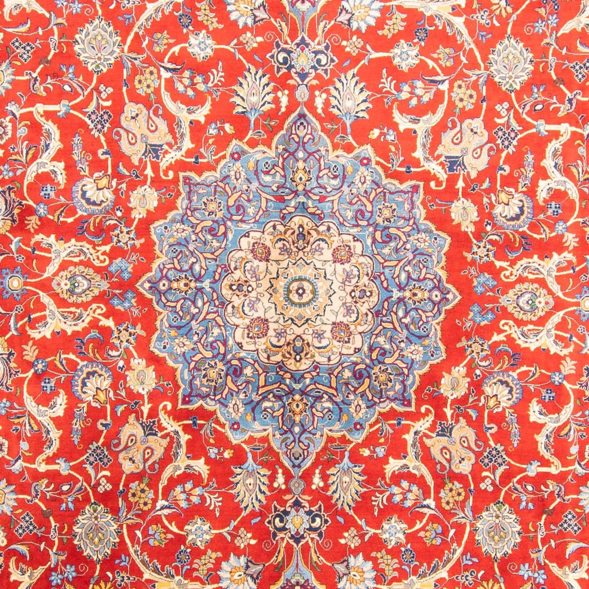 Dywan perski - Isfahan - Premium - 461 x 338 cm - czerwony