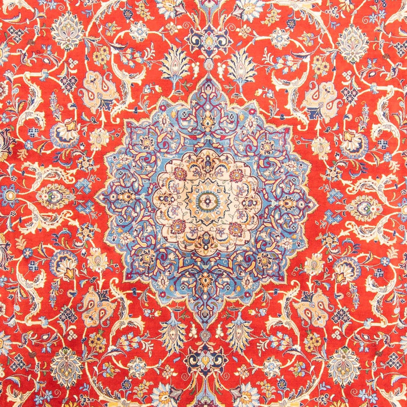 Dywan perski - Isfahan - Premium - 461 x 338 cm - czerwony