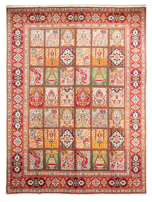 Dywan perski - Tabriz - 390 x 291 cm - wielokolorowy