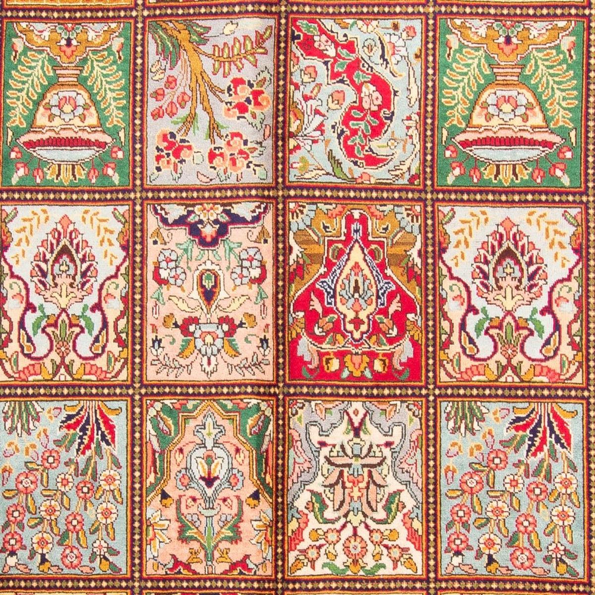 Dywan perski - Tabriz - 390 x 291 cm - wielokolorowy