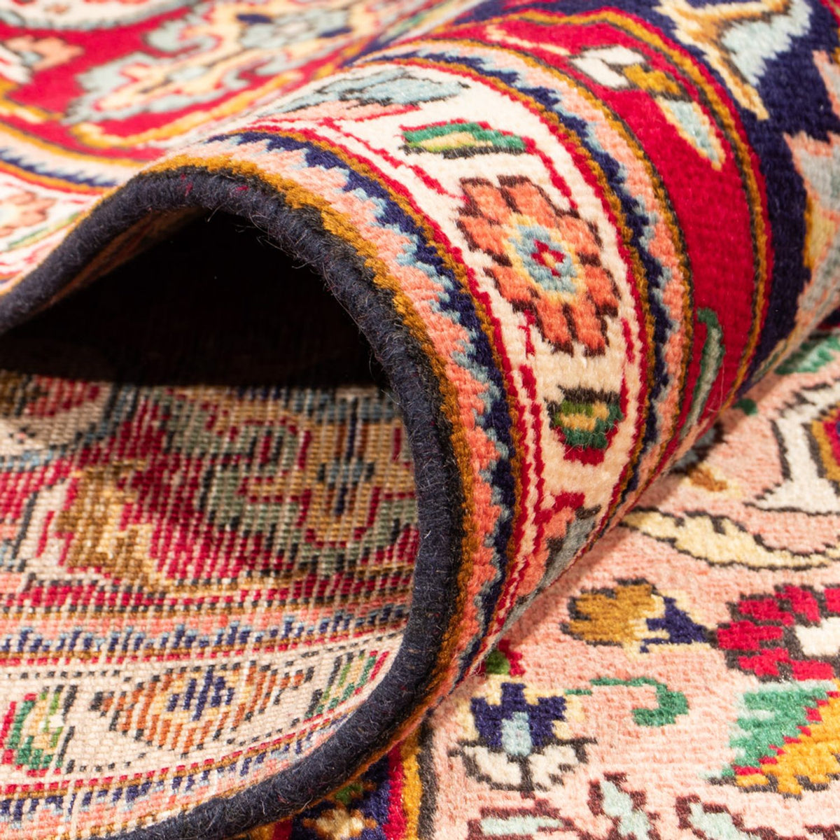 Dywan perski - Tabriz - 390 x 291 cm - wielokolorowy